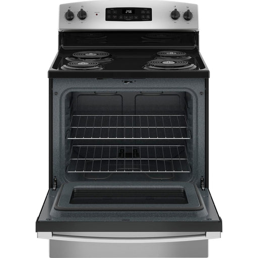 GE 30-inch Free-Standing Electric Range JB256RTSS IMAGE 2