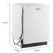 Amana 24-inch Built-in Dishwasher with Triple Filter Wash System ADB1400AMW IMAGE 6