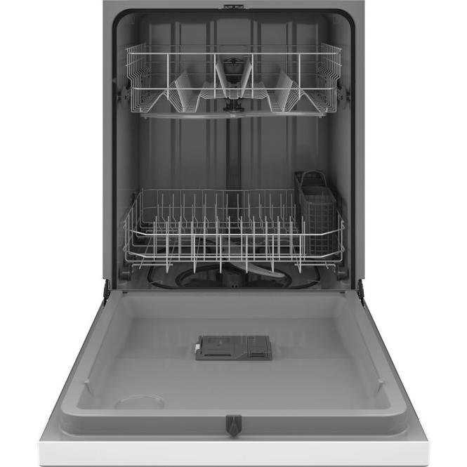 GE 24-inch Built-In Dishwasher with Water Leak Sensor GDF460PGTWW IMAGE 2