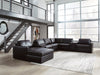 Modmax II Sectional with Chaise and Audio Consoles - BWO Furniture & Mattresses
