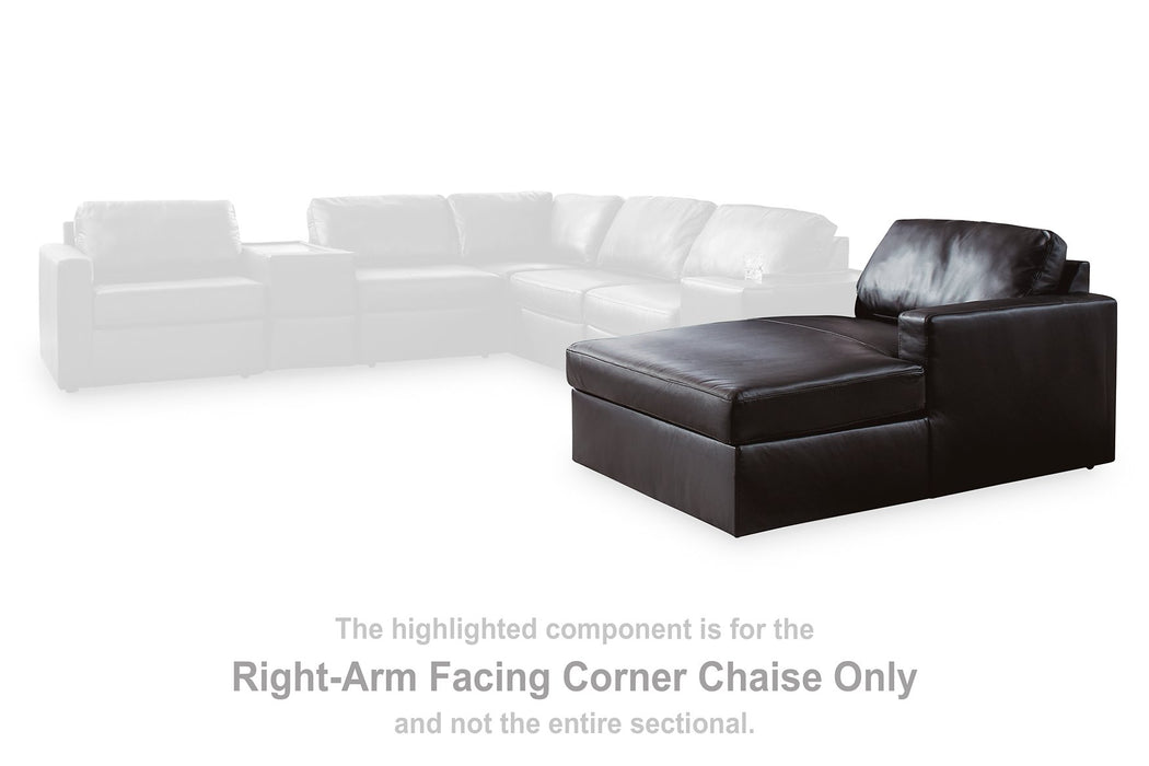 Modmax II Sectional with Chaise and Storage Consoles - BWO Furniture & Mattresses