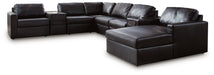 Modmax II Sectional with Chaise and Audio Consoles - BWO Furniture & Mattresses