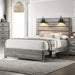 Crown Mark Carter Full Upholstered Platform Bed B6820-F-BED IMAGE 1