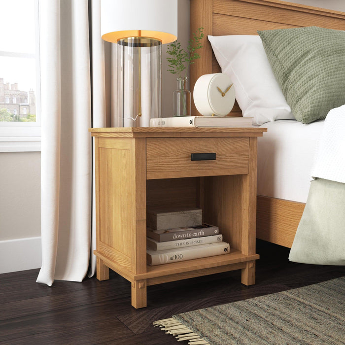 Homestyles Furniture Oak Park 1-Drawer Nightstand 5910-42C IMAGE 11