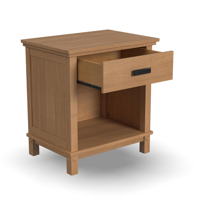 Homestyles Furniture Oak Park 1-Drawer Nightstand 5910-42C IMAGE 2