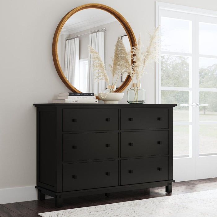 Homestyles Furniture Oak Park 6-Drawer Dresser 5911-43 IMAGE 9