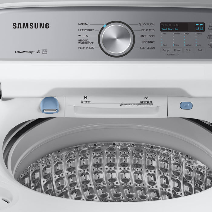 Samsung 4.9 cu. ft. Top Loading Washer with ActiveWave™ Agitator WA49B5205AW/US IMAGE 9