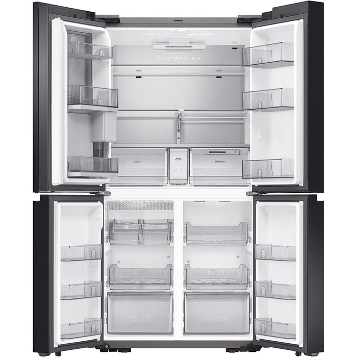 Samsung 36-inch, 22.8 cu.ft. Counter Depth 4-Door French Door Refrigerator with Dual Ice Maker RF23A967512/AA IMAGE 4