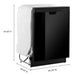 Amana 24-inch Built-in Dishwasher with Triple Filter Wash System ADB1400AMB IMAGE 5