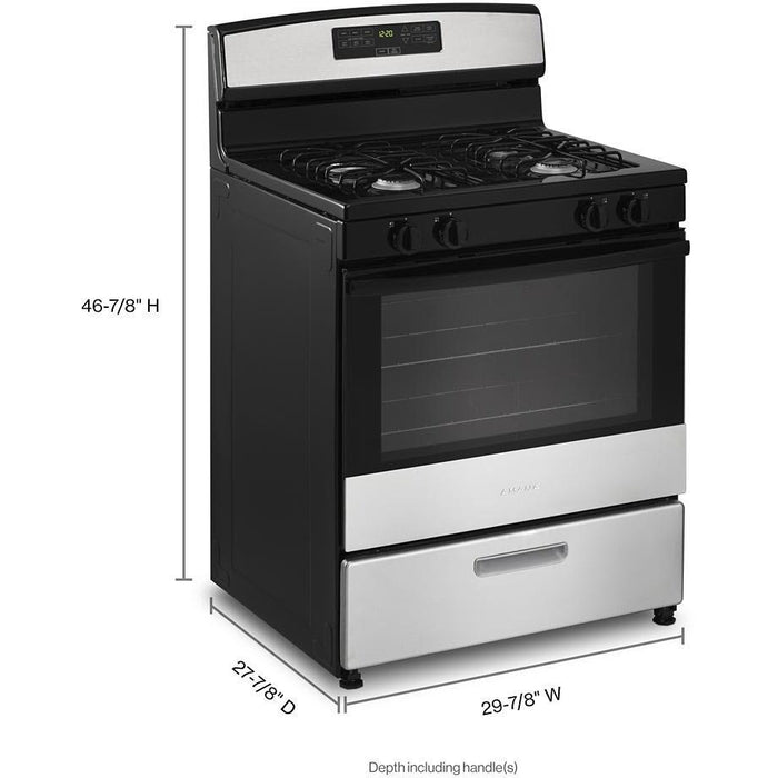 Amana 30-inch Freestanding Gas Range AGR6303MMS IMAGE 6