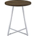 Coaster Furniture Round Pub Height Dining Table with Pedestal Base 183516 IMAGE 2