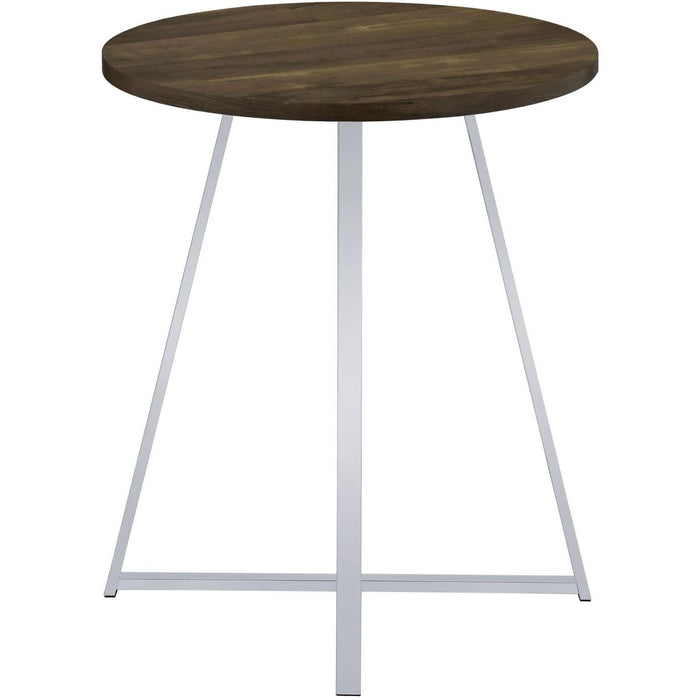 Coaster Furniture Round Pub Height Dining Table with Pedestal Base 183516 IMAGE 3