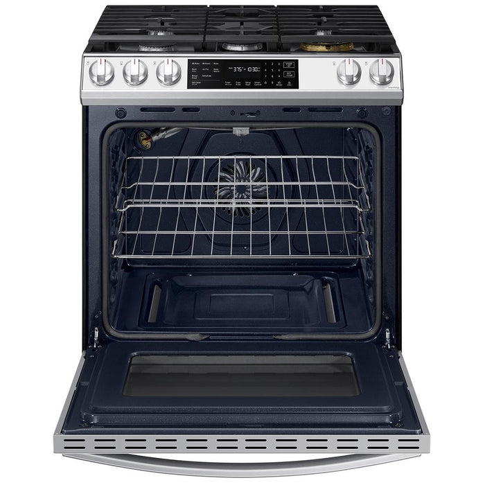 Samsung 30-inch Slide-in Gas Range with Wi-Fi Connect NX60BB851112AA IMAGE 4