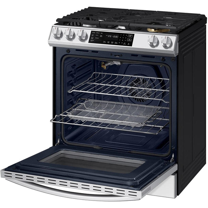 Samsung 30-inch Slide-in Gas Range with Wi-Fi Connect NX60BB851112AA IMAGE 5