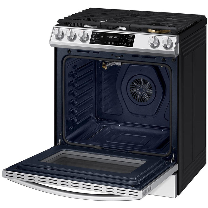 Samsung 30-inch Slide-in Gas Range with Wi-Fi Connect NX60BB851112AA IMAGE 6