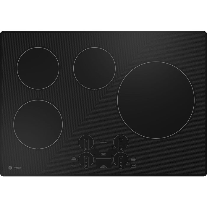 GE Profile 30-inch Built-in Induction Cooktop with Wi-Fi PHP7030DTBB IMAGE 1