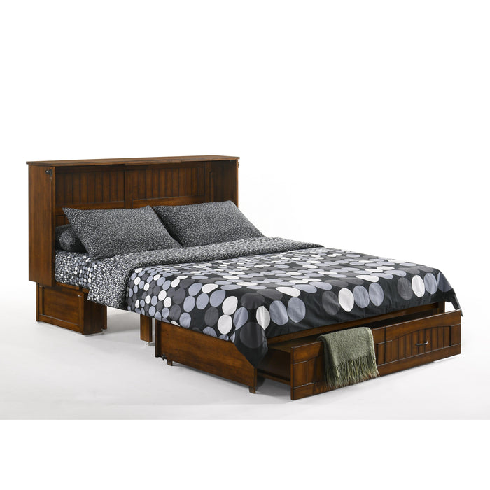 Night & Day Furniture Canada Alpine Queen Cabinet Bed Alpine Murphy Cabinet Bed - Heritage Brown IMAGE 3