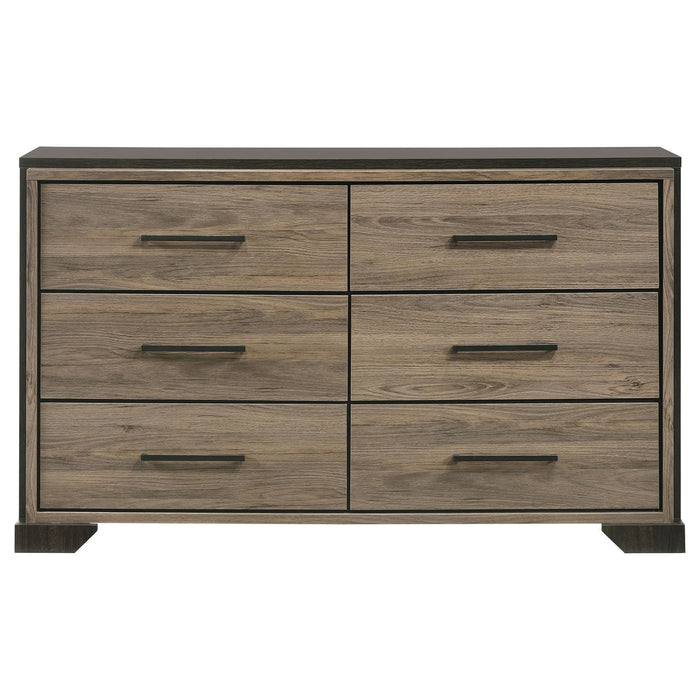 Coaster Furniture Baker 6-Drawer Dresser 224463 IMAGE 2