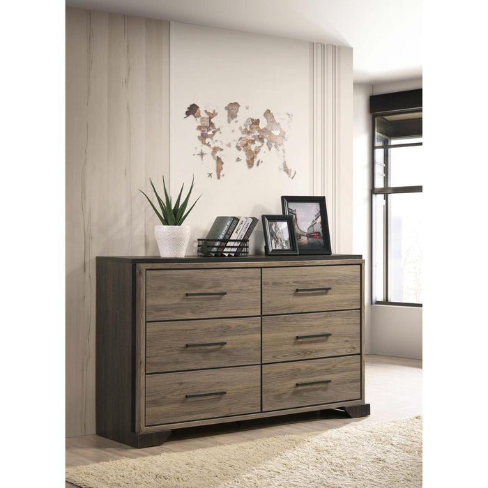 Coaster Furniture Baker 6-Drawer Dresser 224463 IMAGE 8