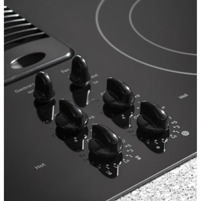 GE Profile 30-inch Built-In Electric Cooktop PP9830DRBB IMAGE 4