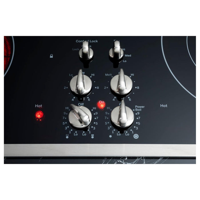 GE Profile 30-inch Built-In Electric Cooktop PP9830SRSS IMAGE 11