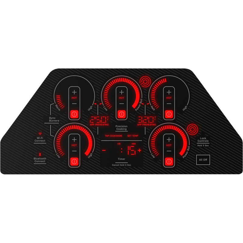 GE Profile 36-inch Built-In Electric Cooktop PEP9036DTBB IMAGE 4