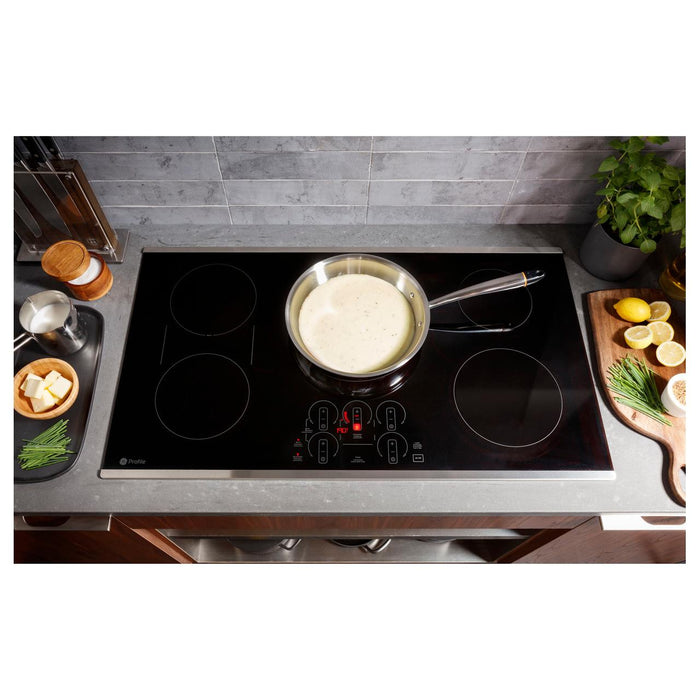 GE Profile 36-inch Built-in Induction Cooktop PHP9036STSS IMAGE 10