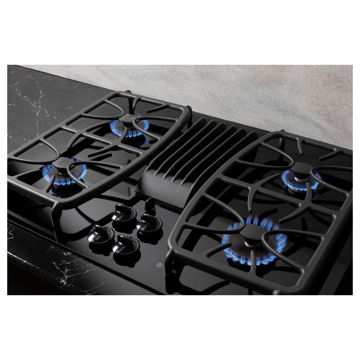 GE Profile 30-inch Built-In Gas Cooktop PGP9830DRBB IMAGE 5