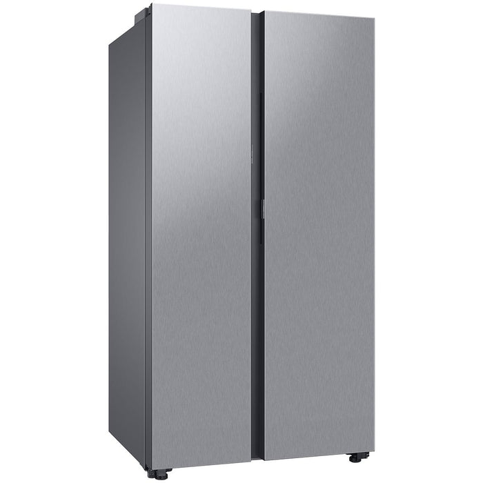 Samsung 36-inch, 22.6 cu. ft. Counter-Depth Side-by-Side Refrigerator with Beverage Center™ RS23CB7600QLAA IMAGE 4