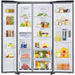 Samsung 36-inch, 28 cu. ft. Side-by-Side Refrigerator with Beverage Center™ RS28CB7600QLAA IMAGE 2