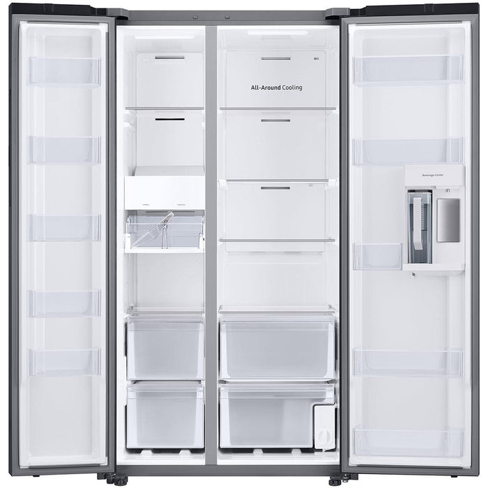 Samsung 36-inch, 28 cu. ft. Side-by-Side Refrigerator with Beverage Center™ RS28CB7600QLAA IMAGE 5