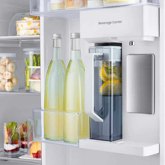 Samsung 36-inch, 28 cu. ft. Side-by-Side Refrigerator with Beverage Center™ RS28CB7600QLAA IMAGE 6