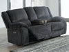 Draycoll Power Reclining Loveseat with Console - BWO Furniture & Mattresses