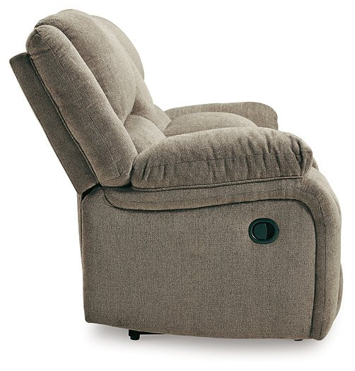 Draycoll Reclining Loveseat with Console - BWO Furniture & Mattresses