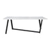 Coaster Furniture Mayer Dining Table with Faux Marble Top 193781 IMAGE 3