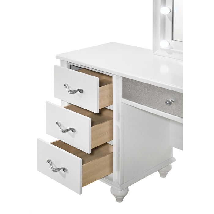 Coaster Furniture Barzini 7-Drawer Vanity Set 205897 IMAGE 3