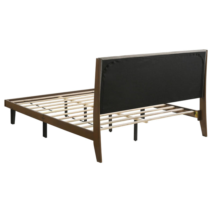 Coaster Furniture Mays King Upholstered Platform Bed 215961KE IMAGE 3