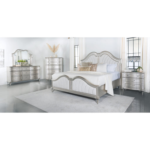 Coaster Furniture King Upholstered Platform Bed 223391KE IMAGE 2