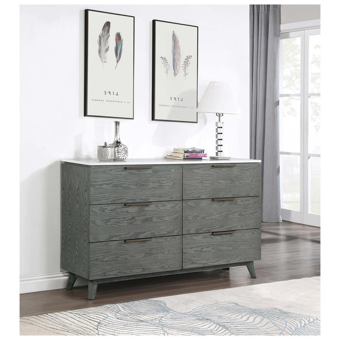 Coaster Furniture 6-Drawer Dresser 224603 IMAGE 11