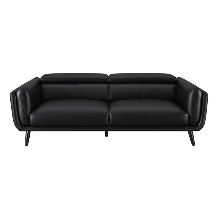 Coaster Furniture Shania Stationary Leatherette Sofa 509921 IMAGE 3