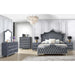 Coaster Furniture King Upholstered Panel Bed 223581KE IMAGE 2