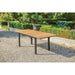 Furniture of America Mackay GM-2001 Patio Dining Table IMAGE 5