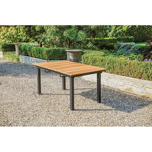 Furniture of America Mackay GM-2001 Patio Dining Table IMAGE 6