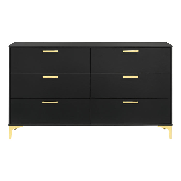 Coaster Furniture Kendall 6-Drawer Dresser 224453 IMAGE 3