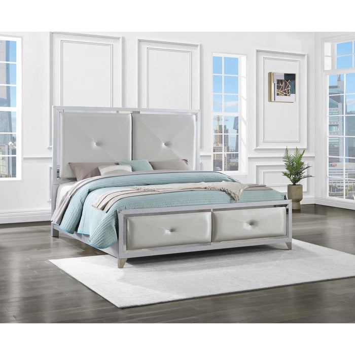 Coaster Furniture Queen Upholstered Panel Bed 224491Q IMAGE 5