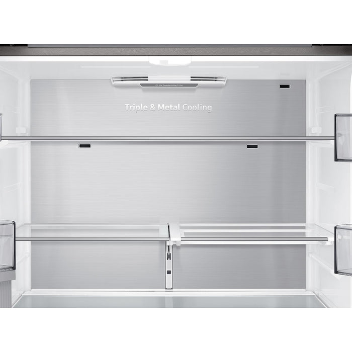 Samsung 35-inch, 23 cu. ft French 4-Door Refrigerator RF23CB9900QKAA IMAGE 4