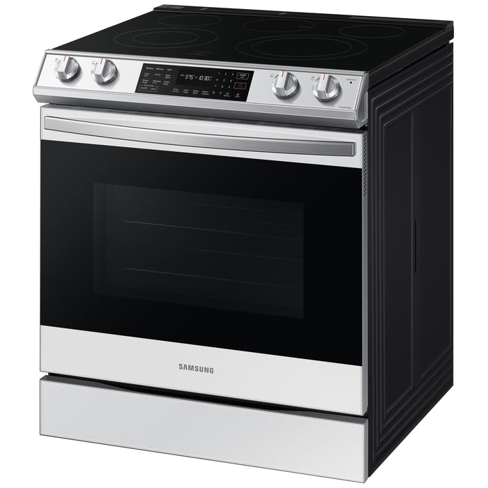 Samsung 30-inch Slide-in Electric Range with Air Fry and Convection NE63CB831512AA IMAGE 3