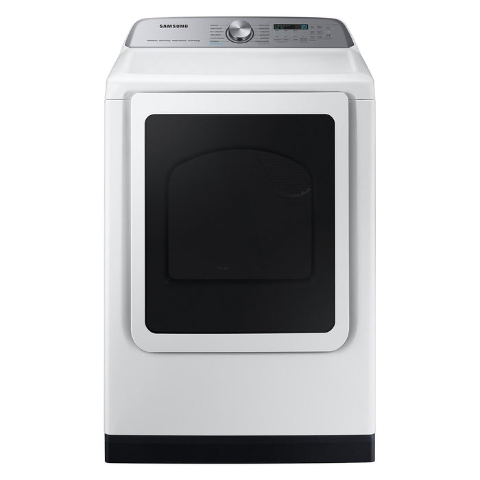 Samsung 7.4 cu.ft. Smart Electric Dryer with Steam Sanitize+ DVE55CG7100WA3 IMAGE 1