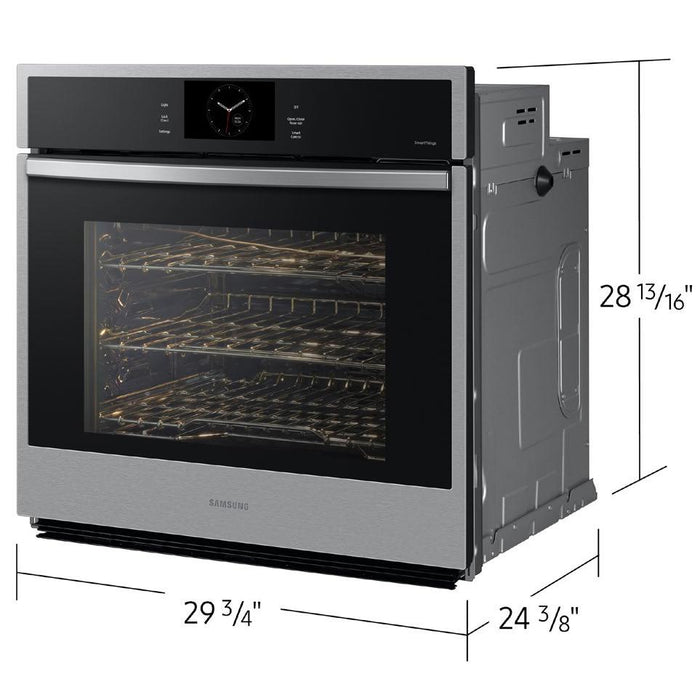 Samsung 30-inch, 5.1 cu.ft. Built-in Wall Oven NV51CG600SSRAA IMAGE 3