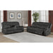 Coaster Furniture Lawrence Reclining Fabric Loveseat 603505 IMAGE 2